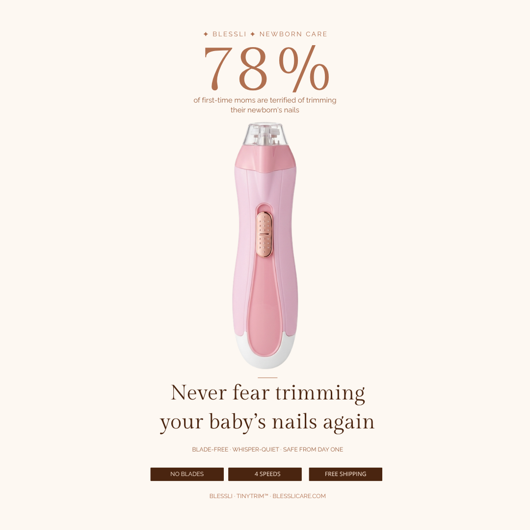 Blessli TinyTrim™ — Baby Electric Nail Care Kit