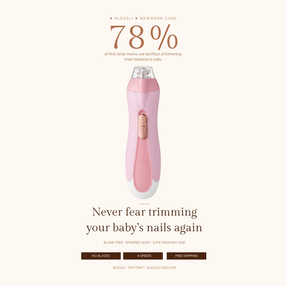 Blessli TinyTrim™ — Baby Electric Nail Care Kit