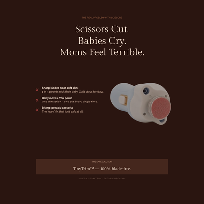 Blessli TinyTrim™ — Baby Electric Nail Care Kit